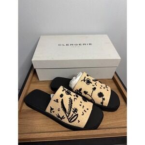 Clergerie Gilian‎ Slide Sandals Womens 9.5 EU 39.5